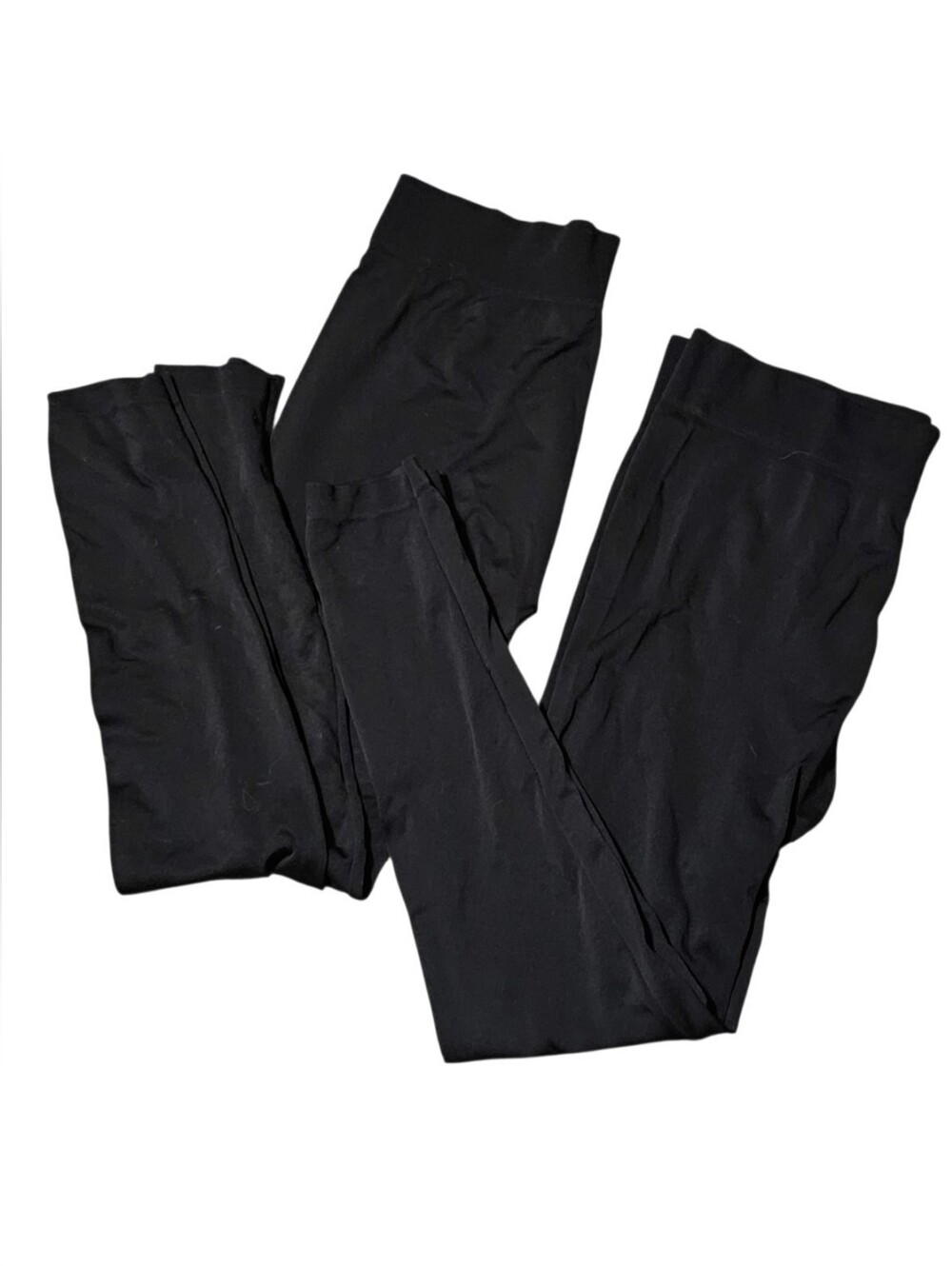 Sofra Plus Size Black Stretch Leggings EX900X - Plus Size Bundle of 2